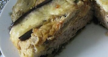 Casserole d'aubergines et viande hachée